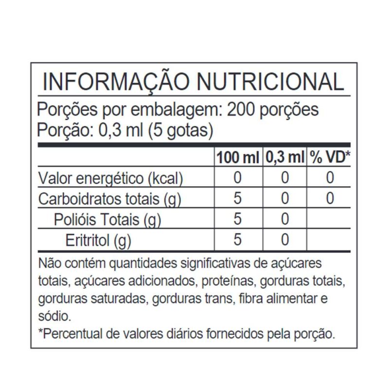 Adoçante Stevita Zero 60ml 100% Natural - Imagem 3