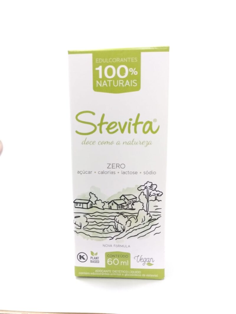 Adoçante Stevita Zero 60ml 100% Natural