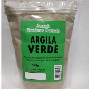 Argila Verde 500g Amanda P.Naturais