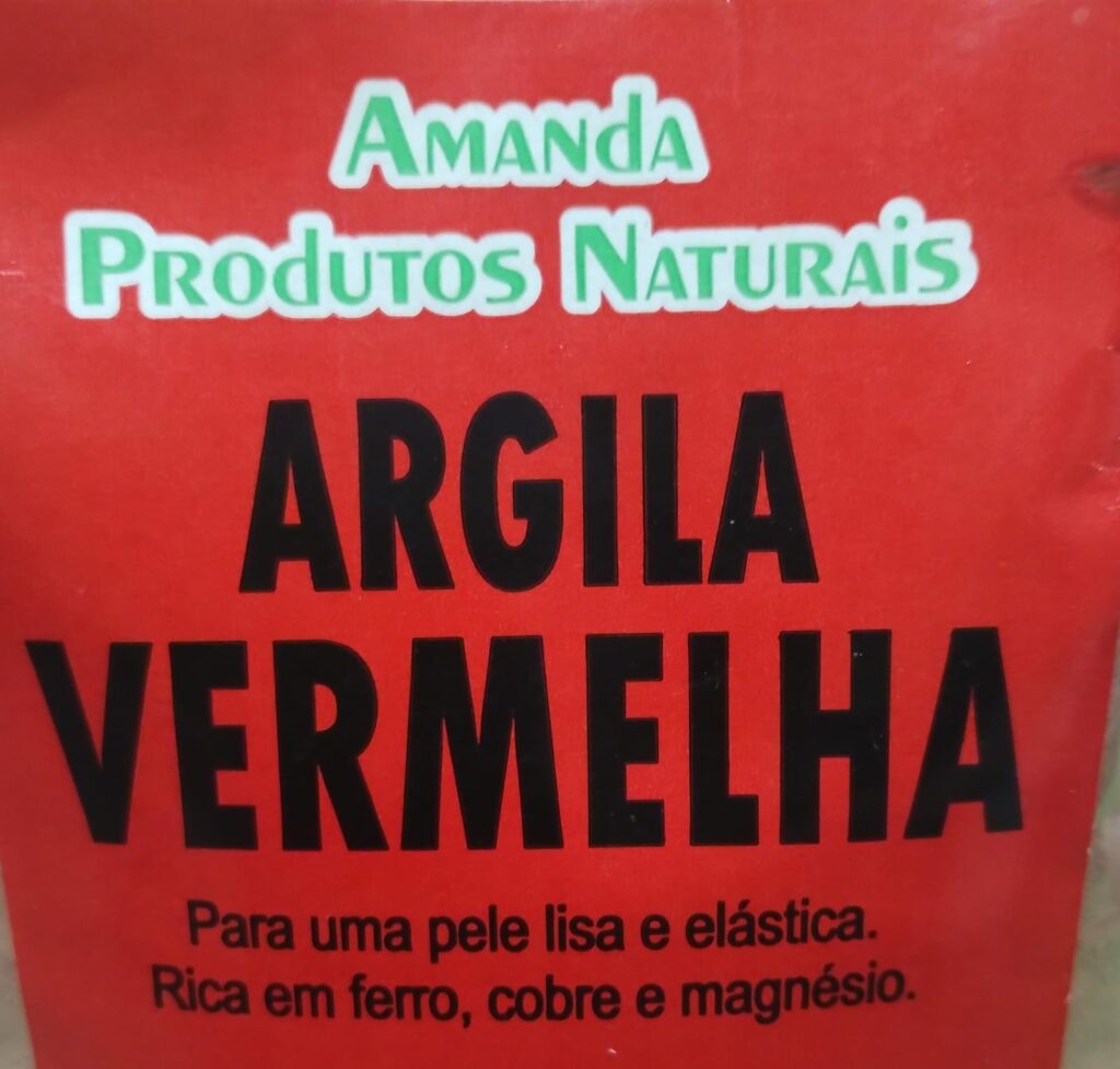 Argila Vermelha 500g Amanda Prod.Naturais - Imagem 3