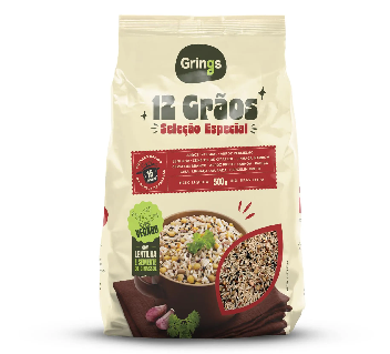 Arroz Mix 12 Grãos Low Gluten (500g)  Grings