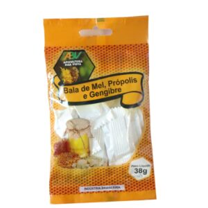 Bala de Mel Própolis e Gengibre 38g