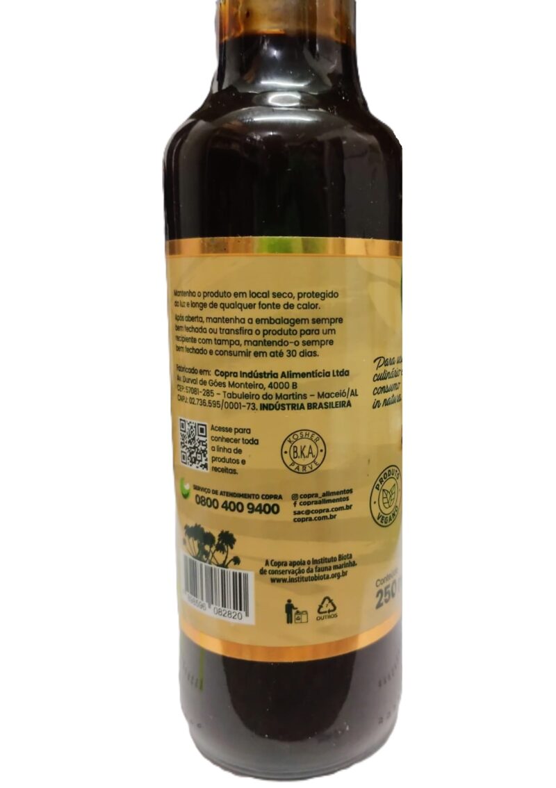 Calda de Açúcar de Coco 250ml Copra - Imagem 2