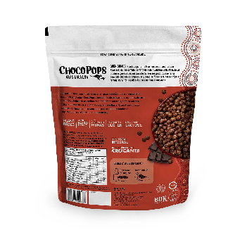 ChocoPops Australia Cereal Matinal Saudável - Bolinhas de Chocolate Zero Açúcar 200g - Imagem 2
