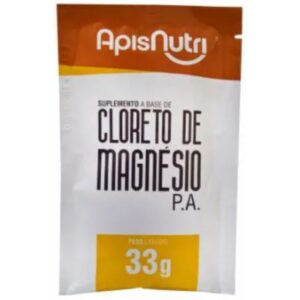 Cloreto de Magnésio P.A em Pó Sachê 33g ApisNutri