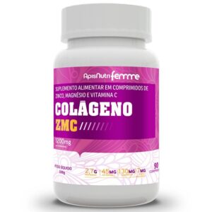 Colageno ZMC 90 Caps 1200 Mg ApisNutri
