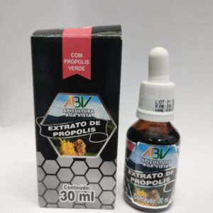 Extrato De Própolis Verde 30% c/ Álcool 30ml ABV
