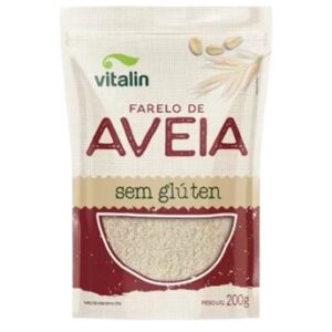 Farelo de Aveia sem Glúten 200g Vitalin