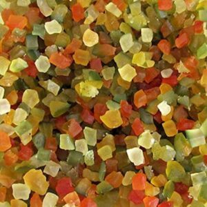 Frutas Cristalizadas Cubinhos (Granel 100g)