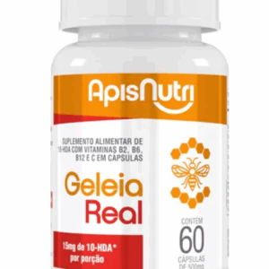 Geleia Real 500mg 60 Caps - ApisNutri