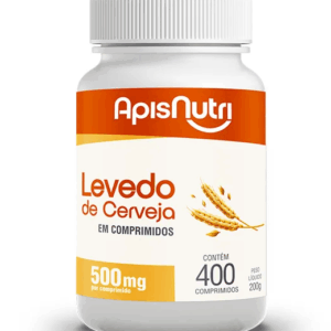 Levedo de Cerveja 400 Comprimidos ApisNutri 500MG
