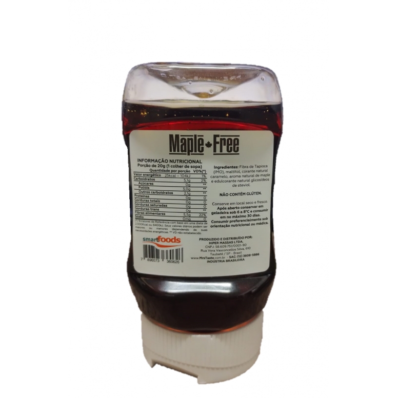 Maple Free Zero açúcar - 280g - Mrs. Taste Green - Imagem 2