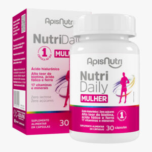 NutriDaily Mulher 500mg 30 Capsulas ApisNutri