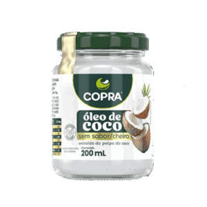 Óleo de Coco Copra 200ml Sem sabor e Sem Cheiro - Copra