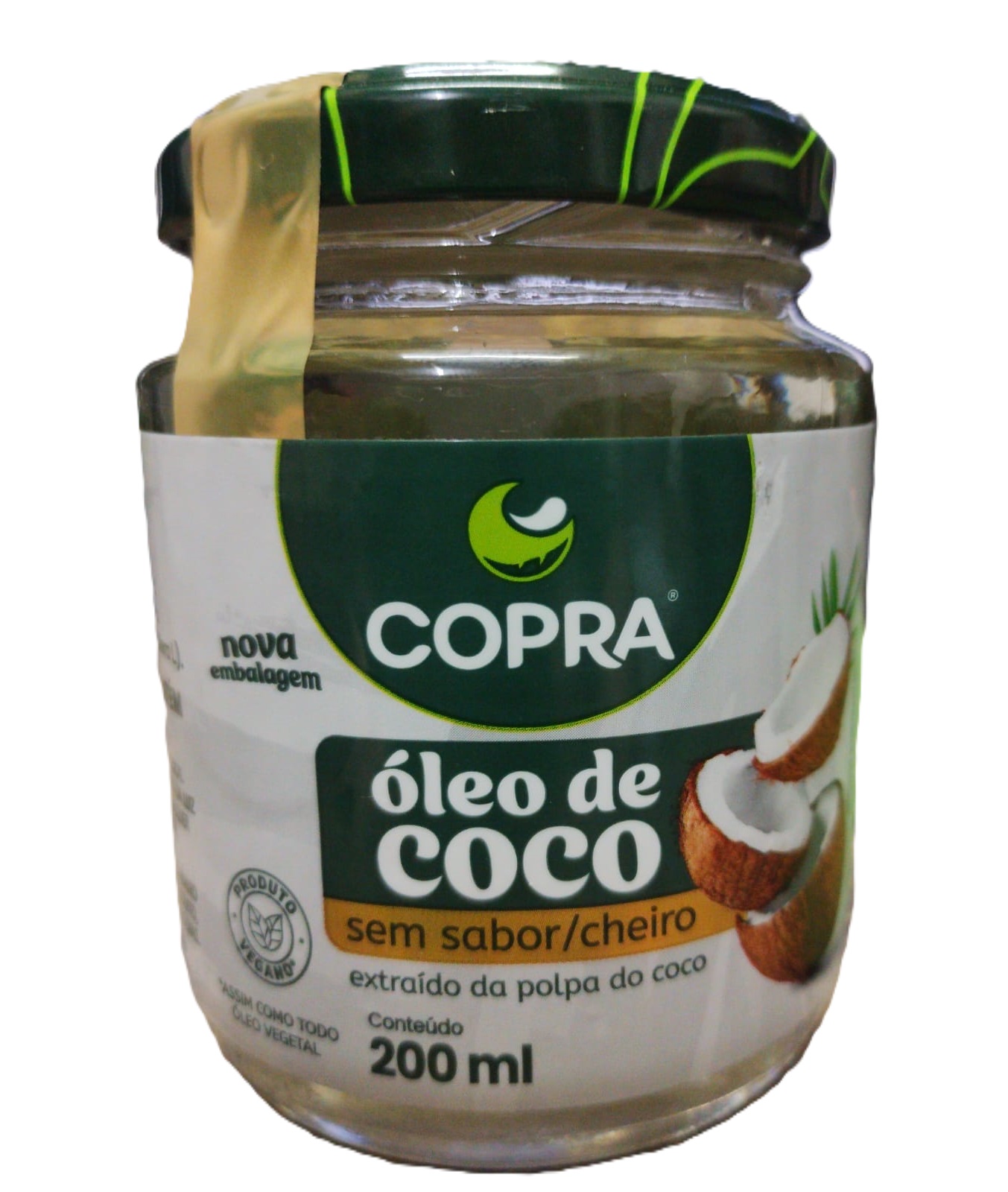 Óleo de Coco Copra 200ml Sem sabor e Sem Cheiro - Copra - Imagem 2