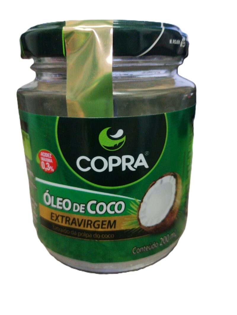 Óleo de Coco Extra Virgem 200ml Copra - Imagem 2