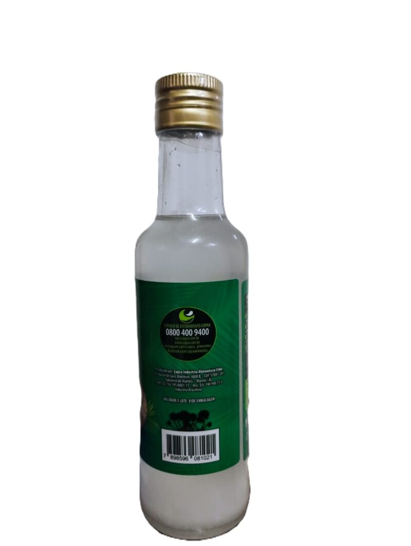Óleo de coco Extra virgem 250ml Copra - Imagem 3