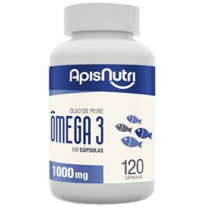 Oleo de Peixe Omega 3 -1000mg 120 Caps ApisNutri