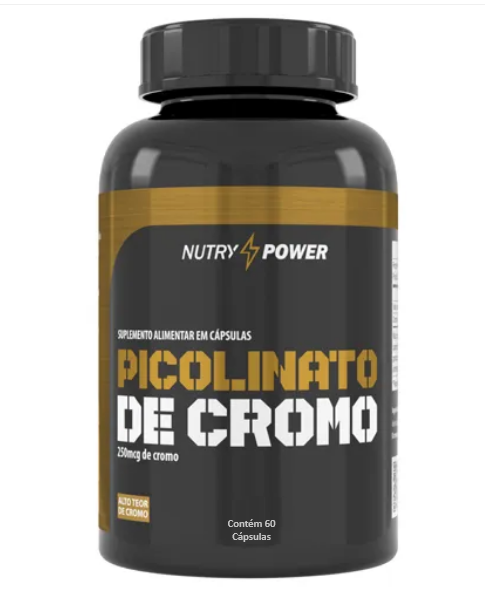 Picolinato de Cromo 60 Caps 250mg Nutry Power