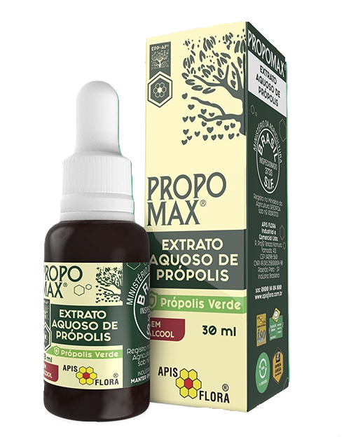 Propomax - Extrato de Própolis Aquoso sem Álcool 30ml