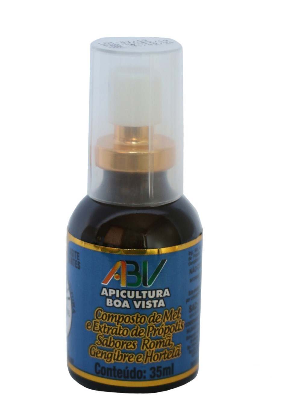Spray - Composto de Mel, Extrato de Própolis, sabores Gengibre, Romã e Hortelã 35ml