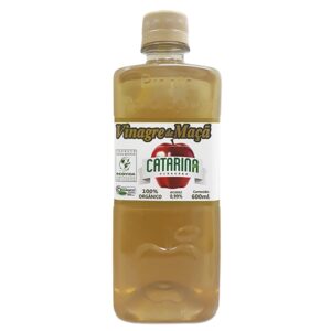 Vinagre de Maçã  100% Orgânico Catarina Pronto para Beber 600ml