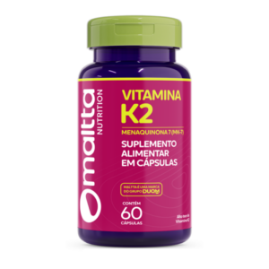 Vitamina K2 - Menaquinona 7 (MK7) - 60 cápsulas MALTTA