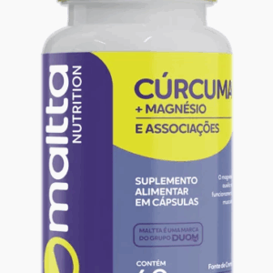 Cúrcuma + Magnésio 60 cápsulas MALTTA