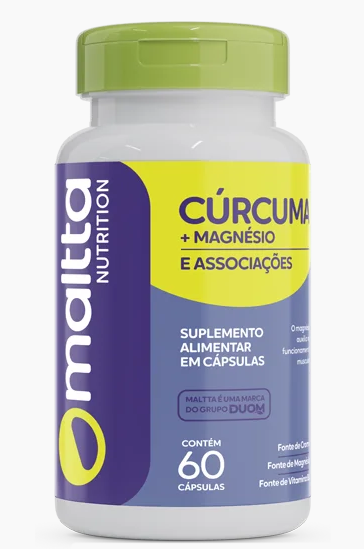 Cúrcuma + Magnésio 60 cápsulas MALTTA