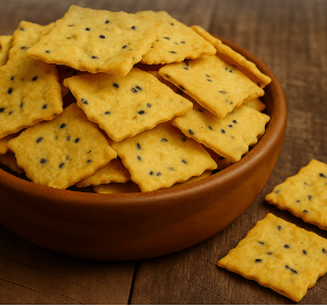 Biscoito de Linhaça com Queijo e Azeite (Granel 100g)