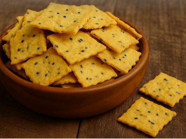 Biscoito de Linhaça com Queijo e Azeite (Granel 100g)