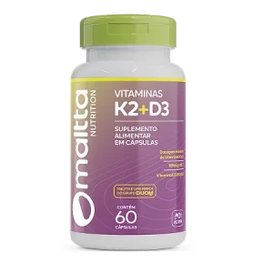 Vitaminas k2 + D3 60 cápsulas - MALTTA