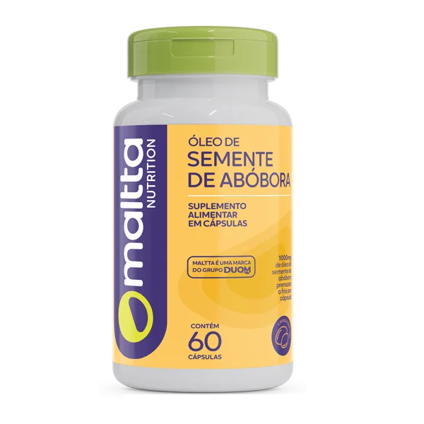 Óleo de Semente de Abóbora 60 caps - MALTTA