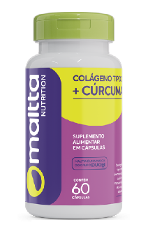 Colágeno tipo II + Cúrcuma 60 cápsulas - Maltta Nutrition