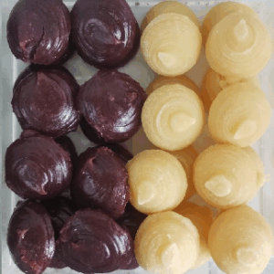 Doces Sortidos de Batata Doce Amarela e Roxa (Granel 100gr)