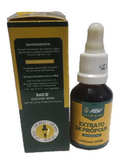 Extrato de Própolis Verde (Com Bulbo) Vidro 11% 30ml C/ Álcool - Imagem 2