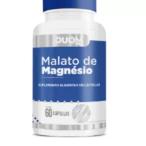 Magnésio Malato 240mg 60 cápsulas DUOM