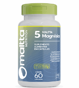 Maltta 5 Magnésios - 60 Cápsulas