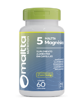 Maltta 5 Magnésios - 60 Cápsulas