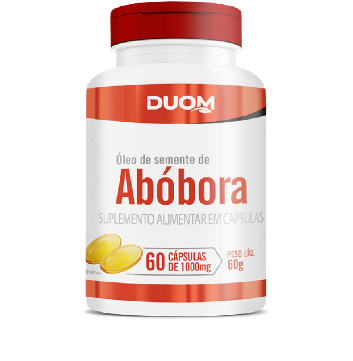 Óleo de Semente de Abóbora 60 caps - Duom