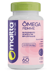 Omega femme 1000mg 60 cápsulas - Maltta Nutrition