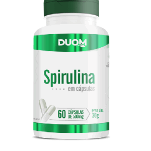 Spirulina 500mg 60 cápsulas - DUOM