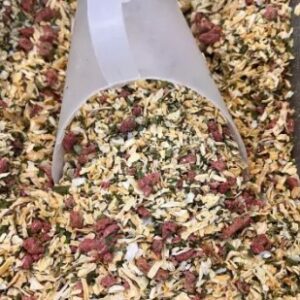 Tempero Alho, Cebola, Salsa, Tomate e PTS Sabor Bacon (Granel 100g)