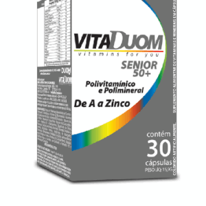 VitaDuom Senior 50+ de A a Zinco 30 Cápsulas - DUOM