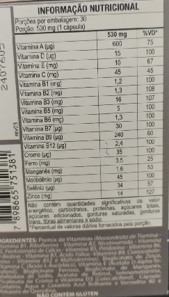 VitaDuom Senior 50+ de A a Zinco 30 Cápsulas - DUOM - Imagem 2