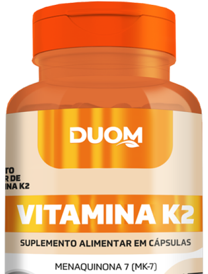 Vitamina K2 - Menaquinona 7 (MK7) - 60 cápsulas DUOM - Imagem 3
