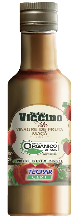 Vinagre de Maçã Orgânico 250ml Sr.Viccino
