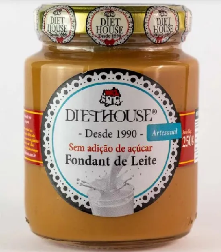DOCE  FONDANT  DE LEITE Diet - House 250GR