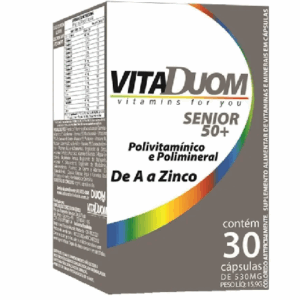 Polivitamínico e Polimineral Vita DUOM 30 Caps