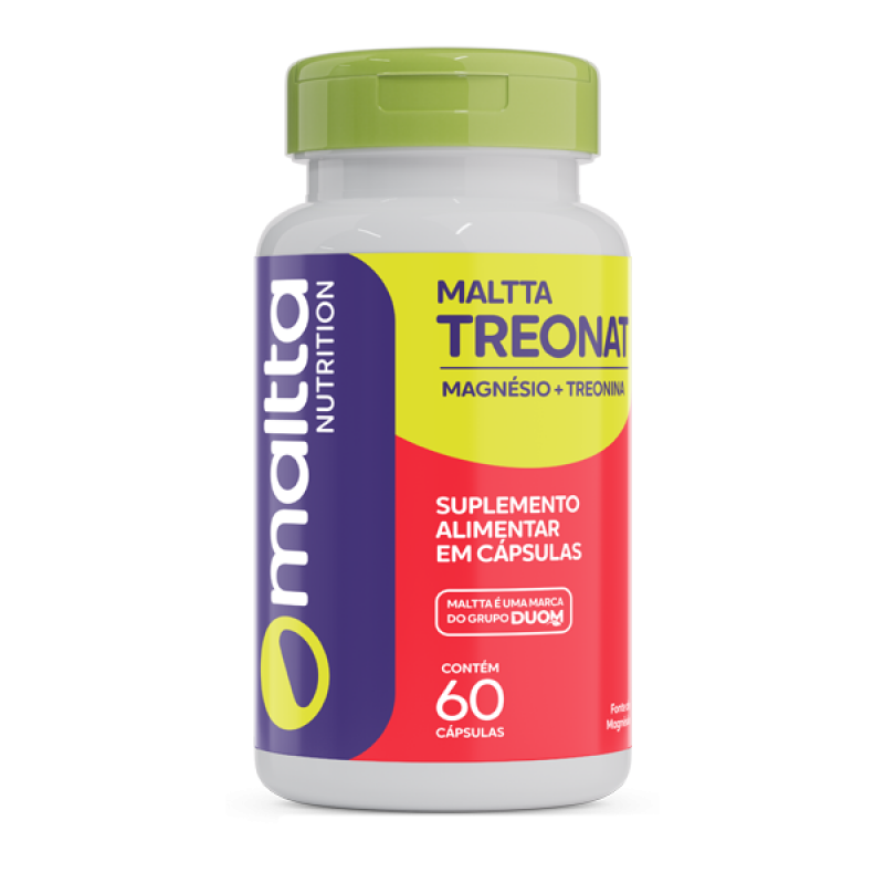 TREONAT - Magnésio + treonina 60 caps MALTTA